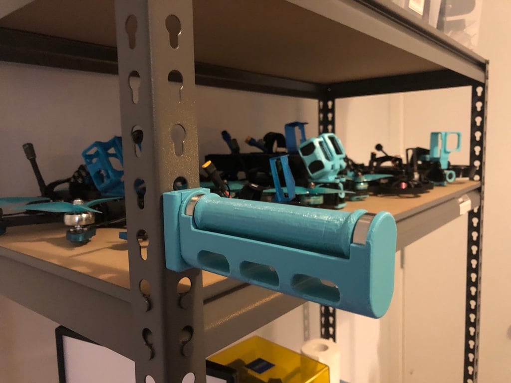 Metal Keyhole Shelf Mount for Filler Filament Holder