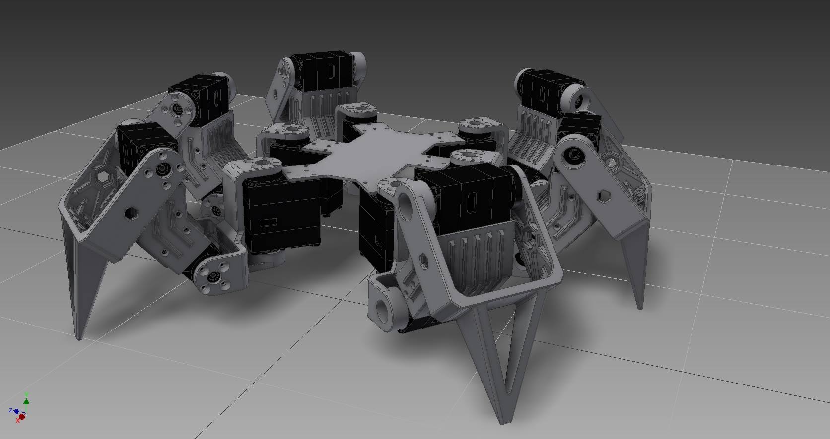 3DOF Robotic Hexapod