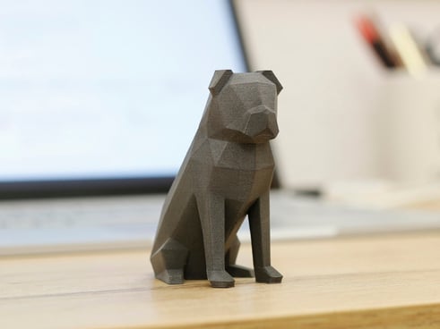 Low-Poly Pug | 3d print model