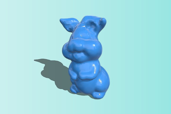 Lapin jaune | 3d print model