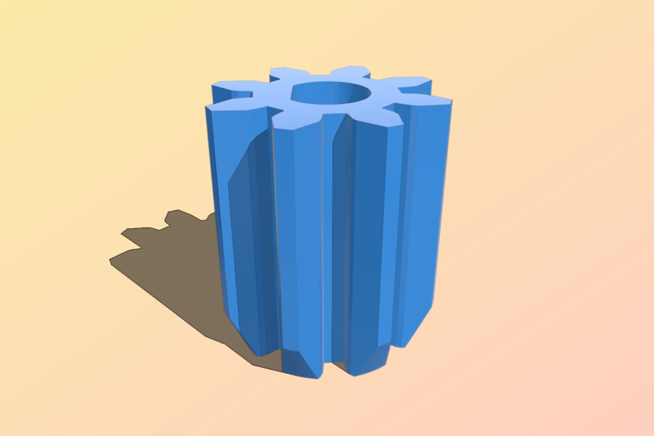 Drop in replacement: ultimaker small stepper gear