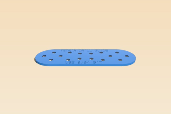 Tetrix Drill Guides | 3d print model