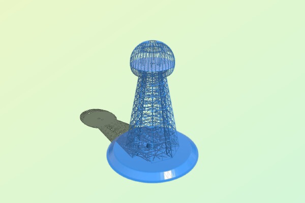 Tesla Tower | 3d print model