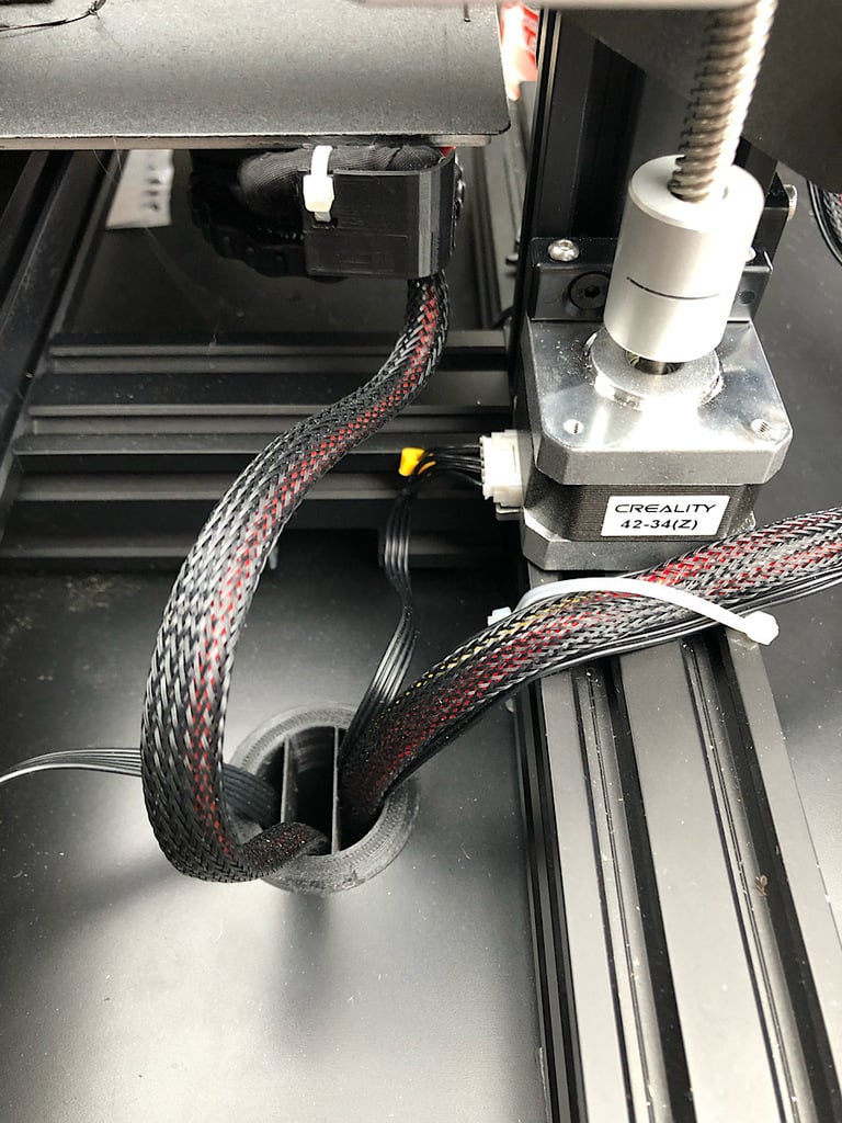 Control box and cable guide Ender 3 Pro