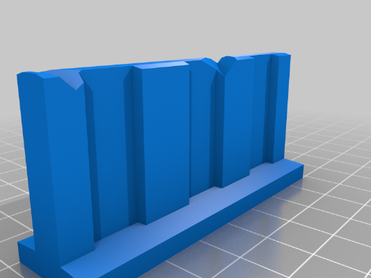 28mm Concrete walls | 3d print model