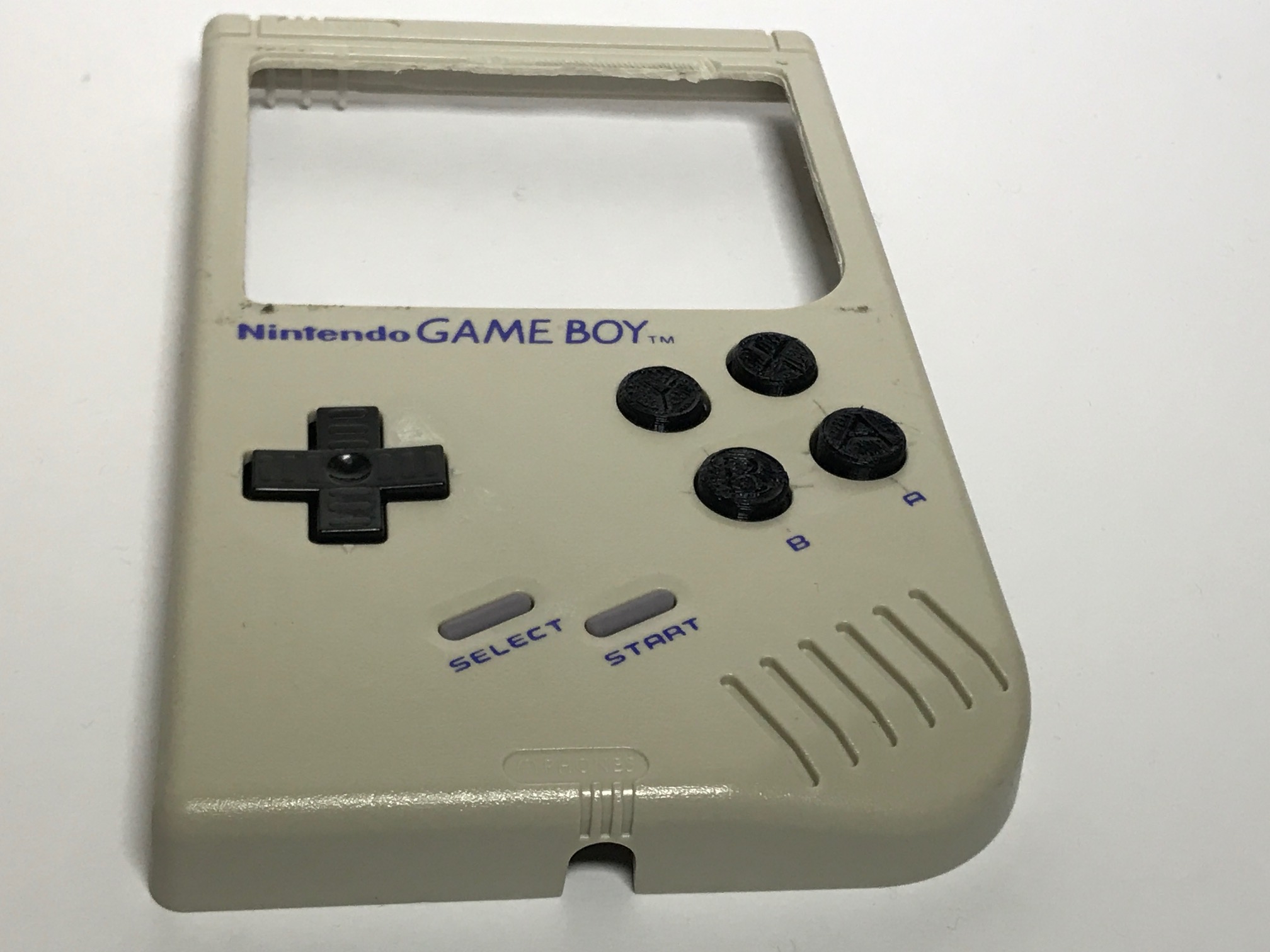 Push Buttons Gameboy Zero (SNES _ PS Style)
