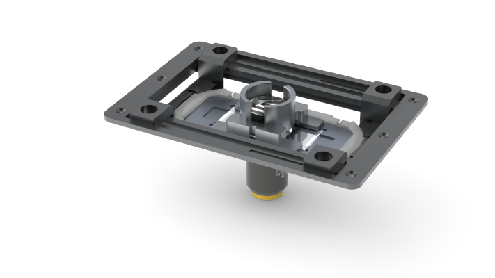 High-temperature sample heater for single molecule microscopy | 3d print model