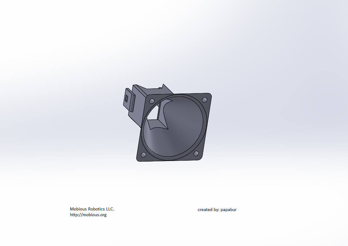 40mm Hexagon AO fan shroud