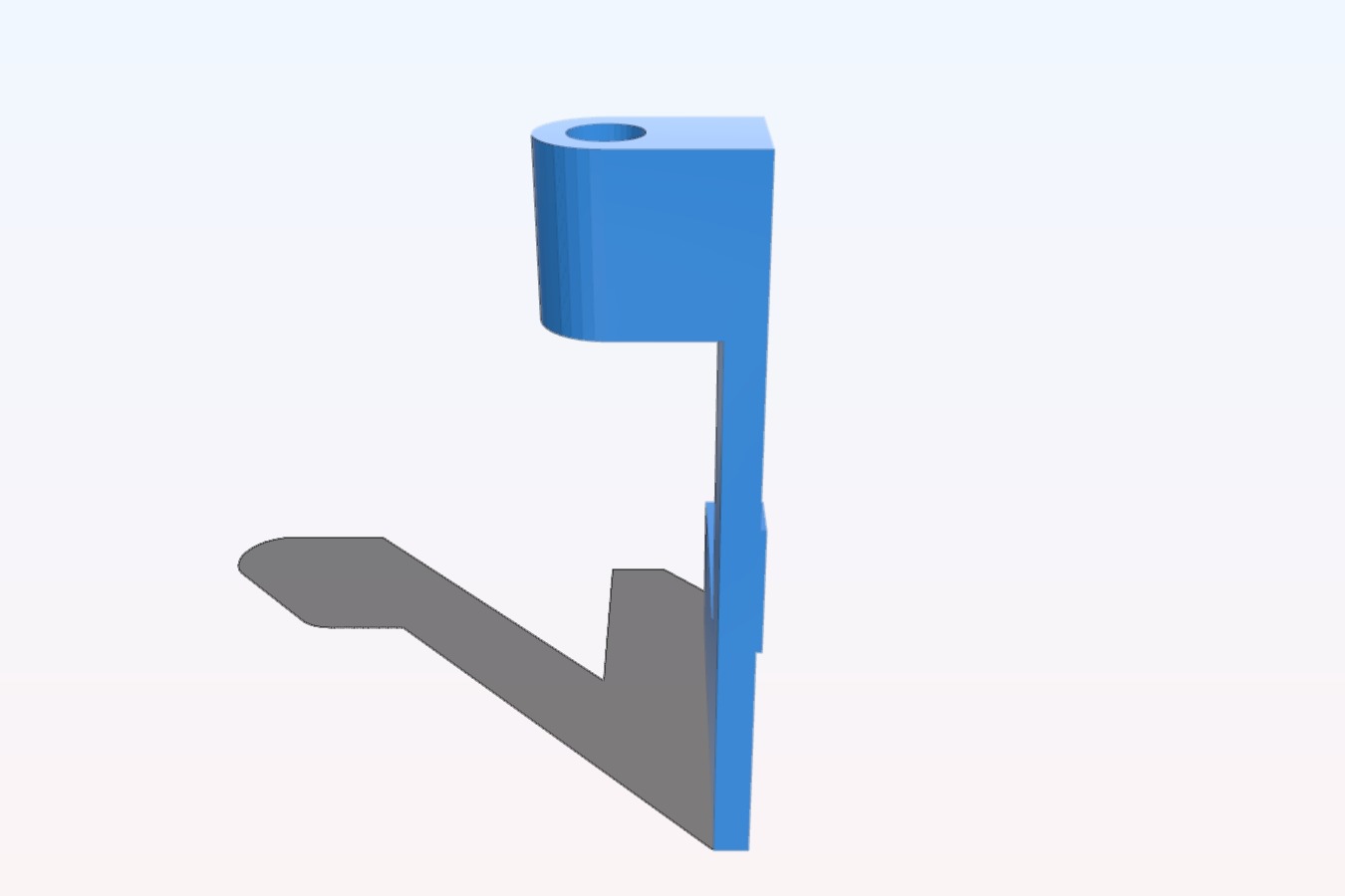 Limit switch finger for Flash Forge Creator Pro
