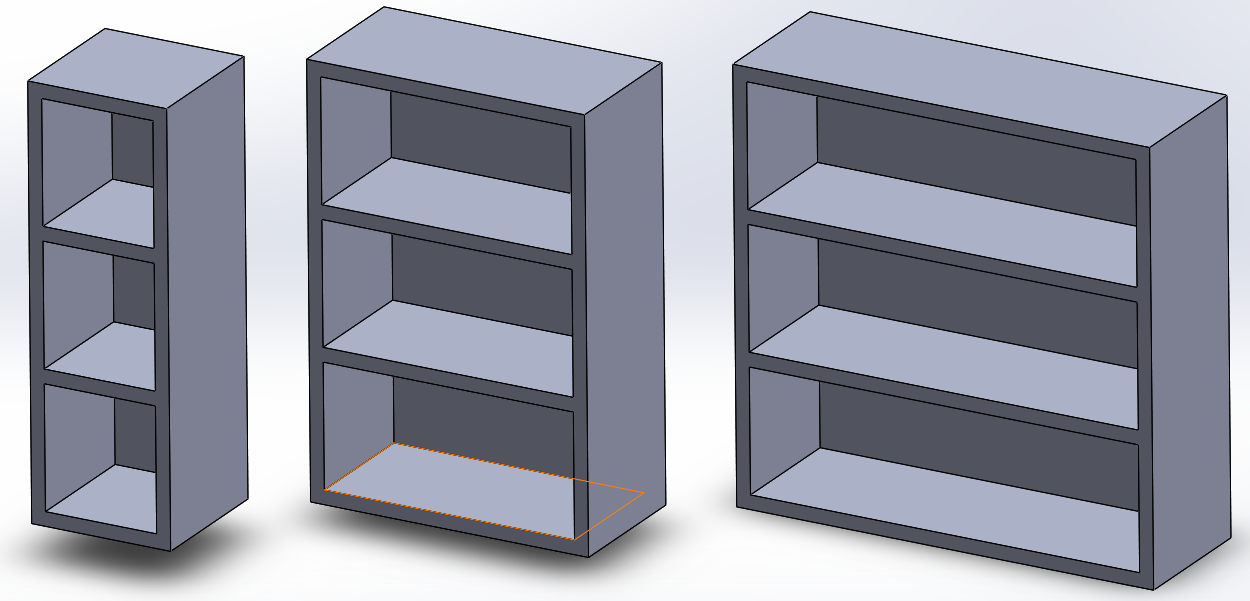 Simple Bookshelves