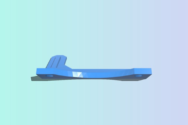 QU-BD fan bracket OneUp Twoup | 3d print model