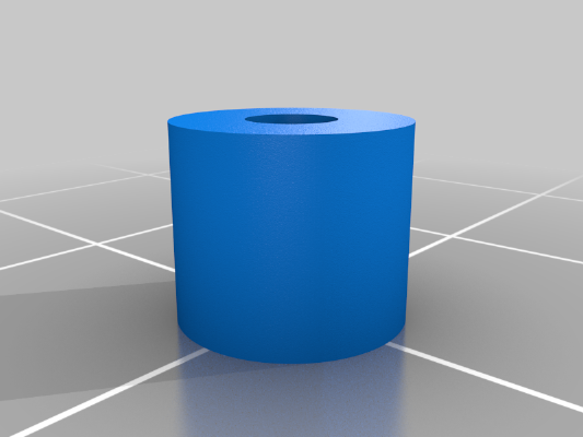 Knob for Z height adjustment screw | 3d print model