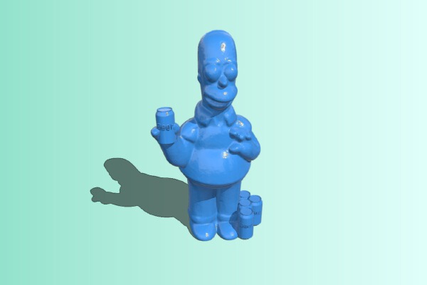 Homer Simpson | 3d print model