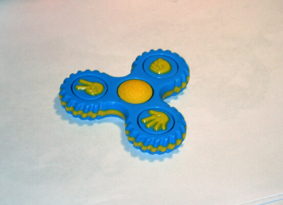 Roshambo fidget spinner | 3d print model