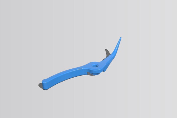 High quality curved pliers of 45Â° (Pinzas curvas de  45Â°) | 3d print model