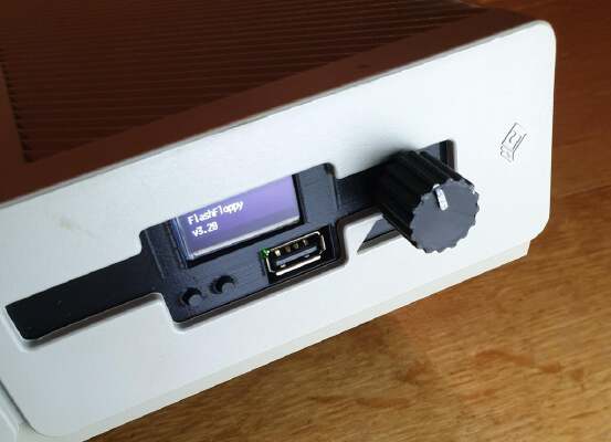 Atari ST Gotek Mount Rotary Encoder | 3d print model