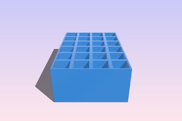 9mm Ammo Holder (Stackable) | 3d print model