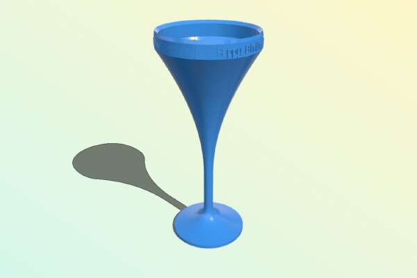 My Customized Style it! Cup, Cocktail Glass, Goblet Generator | 3d print model