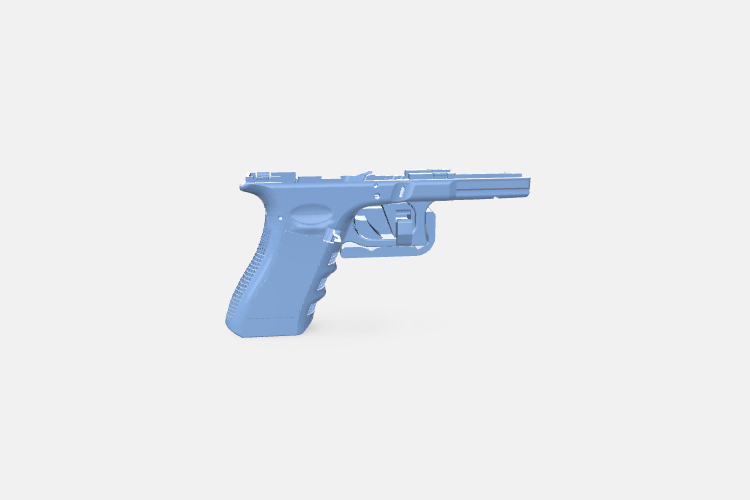 3D Printed Glock Files to download and to 3D print for free 3DPEA
