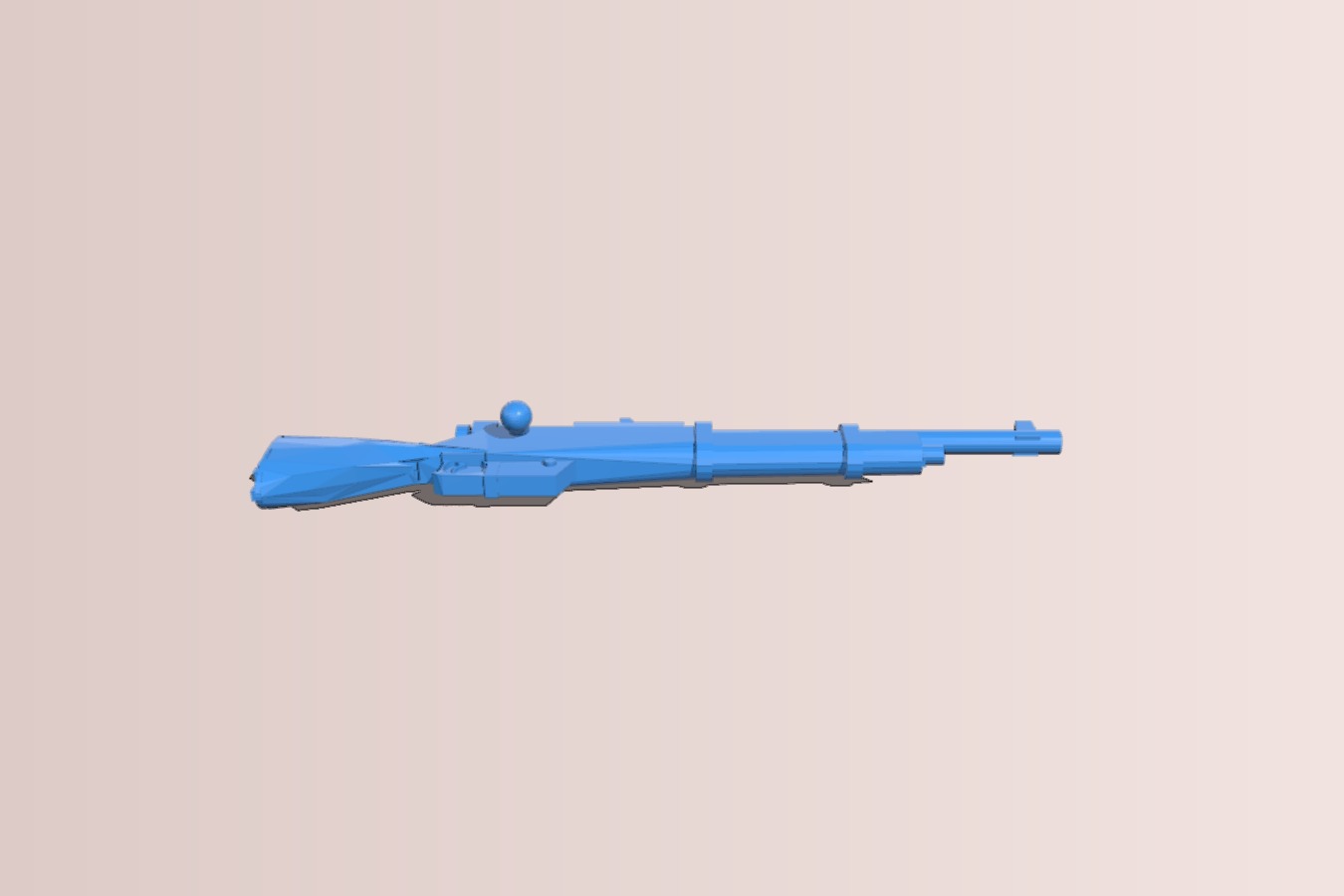 28mm scale rifle