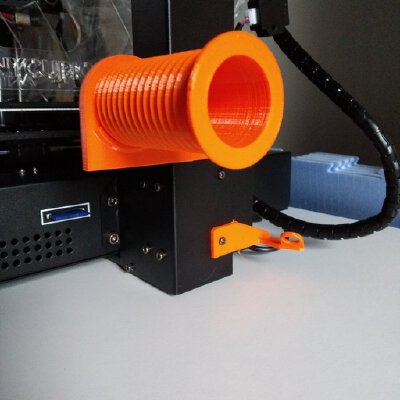Anycubic I3 Mega Spool Holder with Filament Guide | 3d print model