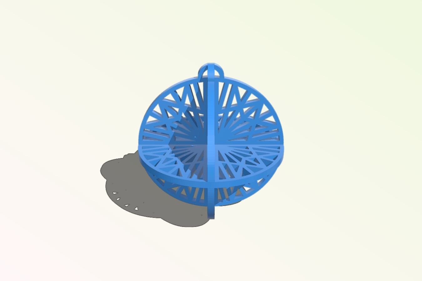 5 Parametric Christmas Ornaments A-E