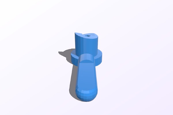 Bogen 3020 Leg Lever | 3d print model
