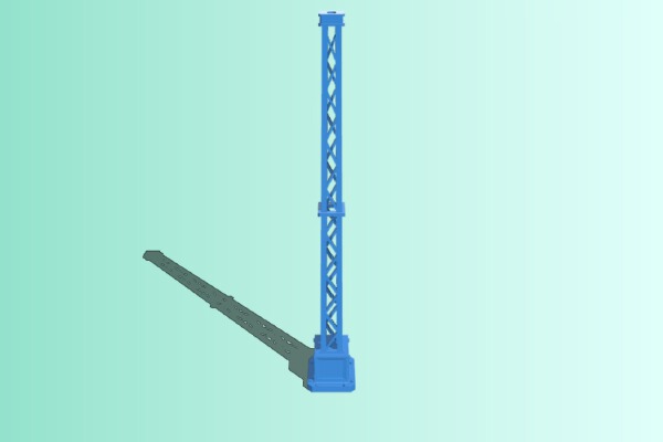 Railway Utility Mast | 3d print model
