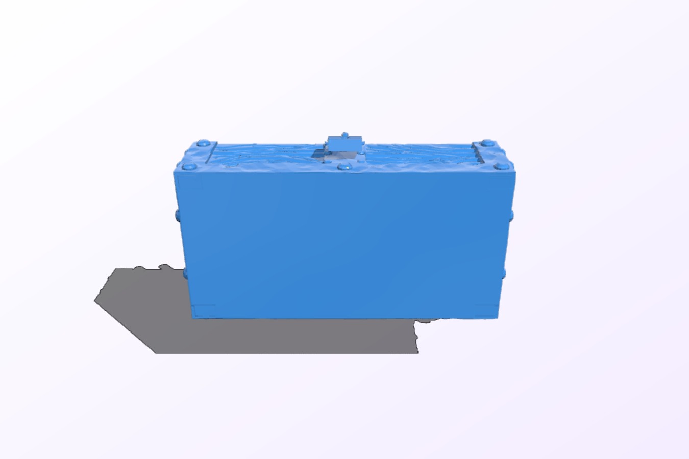 Chest with inserts
