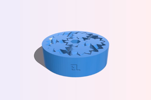 Emmett's gears, optimised for Ultimaker | 3d print model