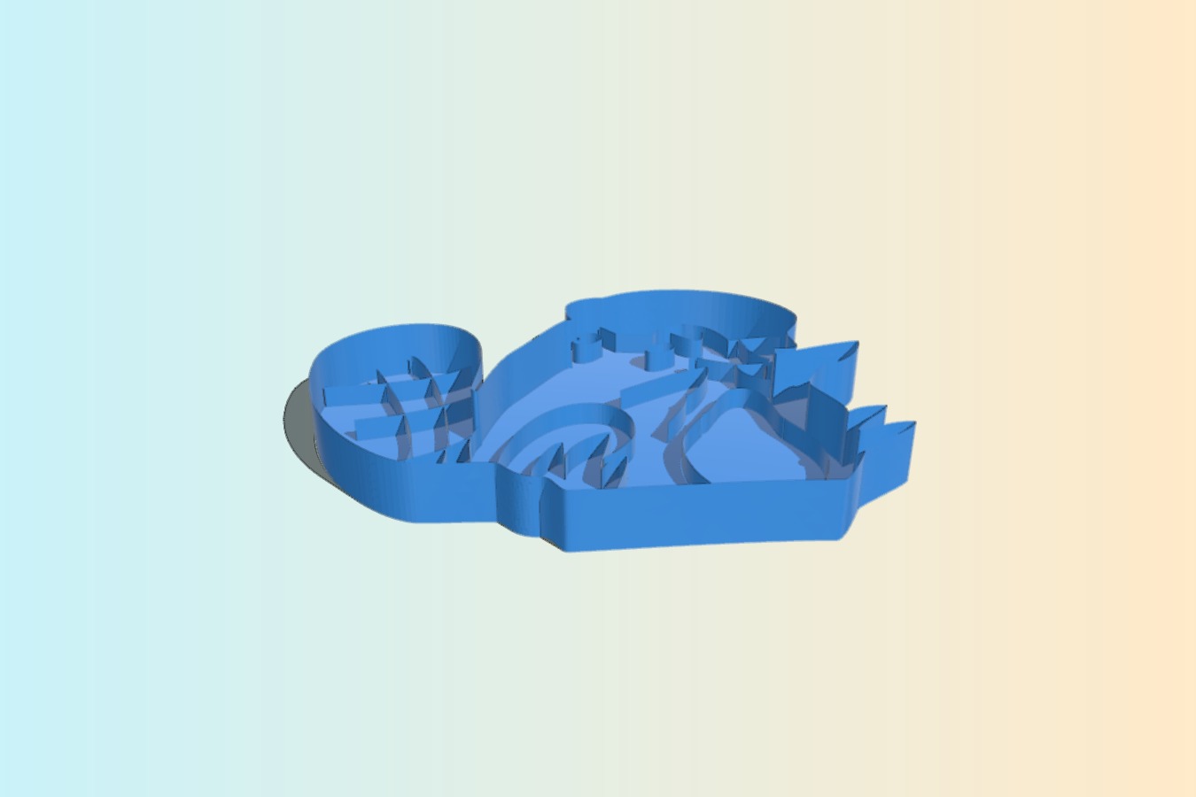 Beaver Cookie Cutter