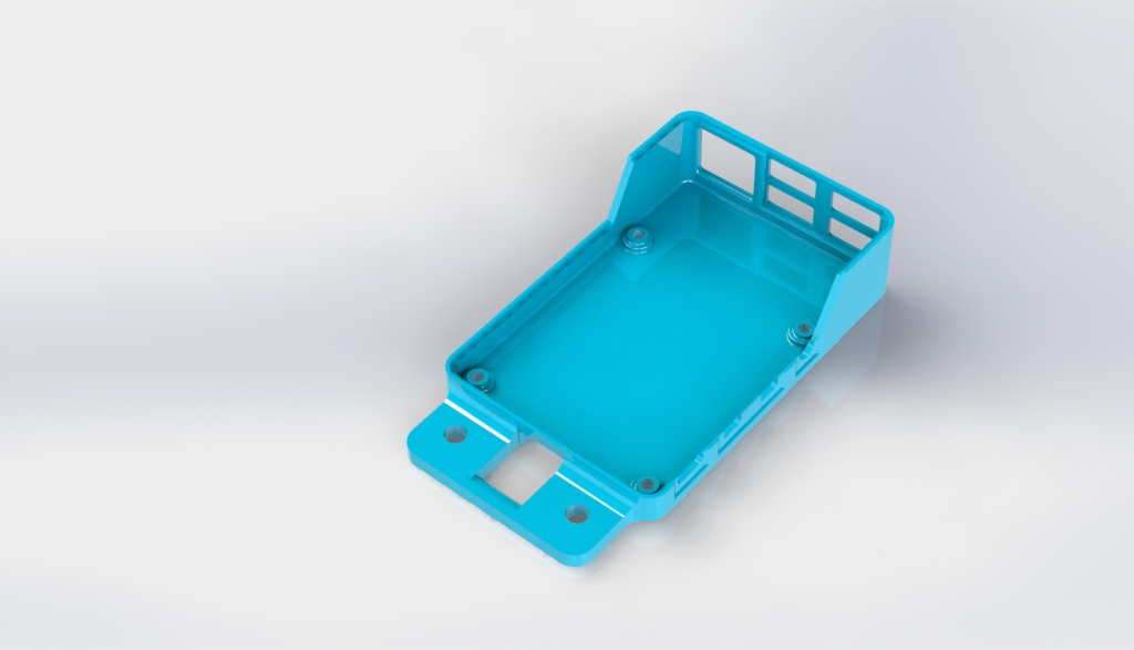 Raspberry Pi 4 B GPIO _ Octoprint Ready 2020 Rail Case! Includes Slimmer Top!