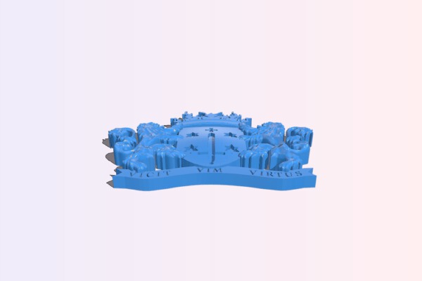 Wapen Haarlem_Haarlem Crest | 3d print model