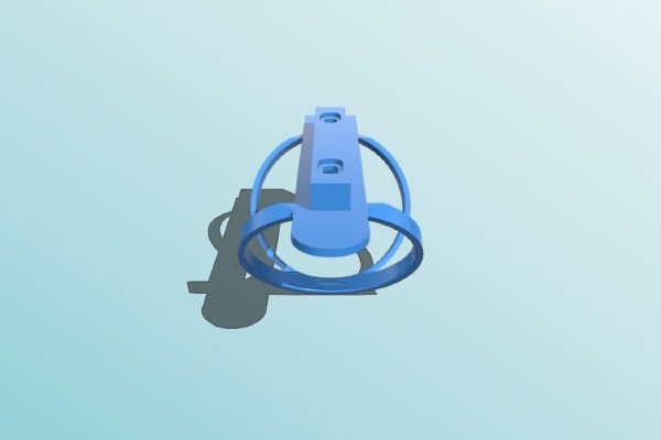 bike bottle holder for ozarka srping water (16.9 fl oz) | 3d print model