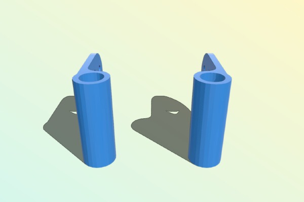 Wondrous Drones Butterfly FPV Cam mount | 3d print model