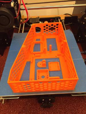 Anet A8 Electronics Case (RP1, Relay + Mainboard) | 3d print model