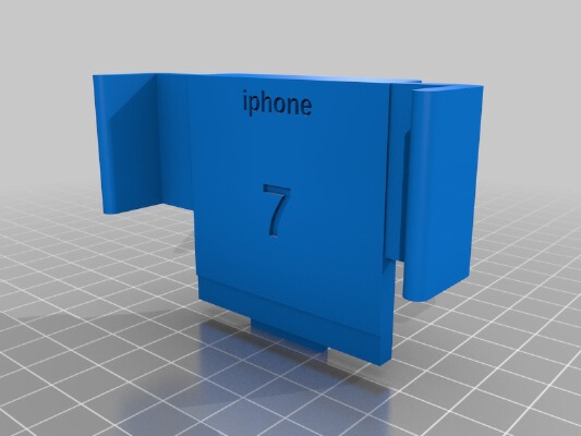 iphone 7 charge case | 3d print model