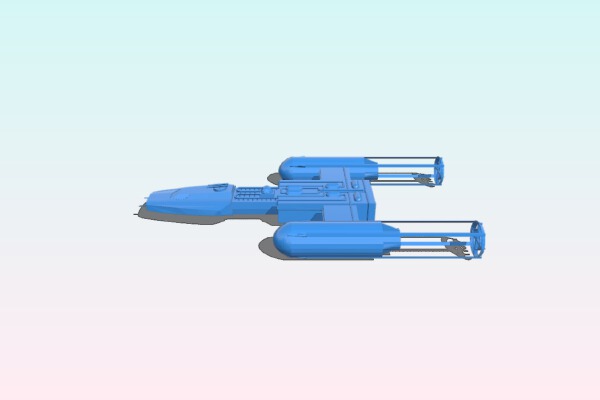 Y-Wing | 3d print model