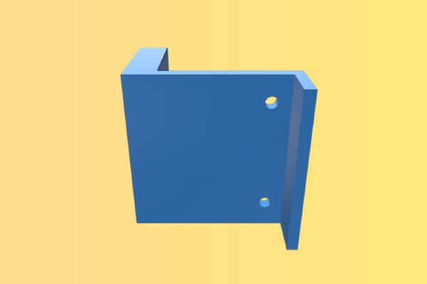 Skywalker "top shelf" camera mount | 3d print model