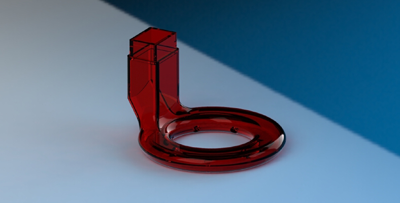 K2 360 deg Cooling Nozzle for Anet A6 | 3d print model