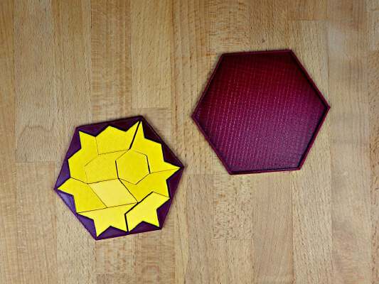 Hexapons Puzzle | 3d print model