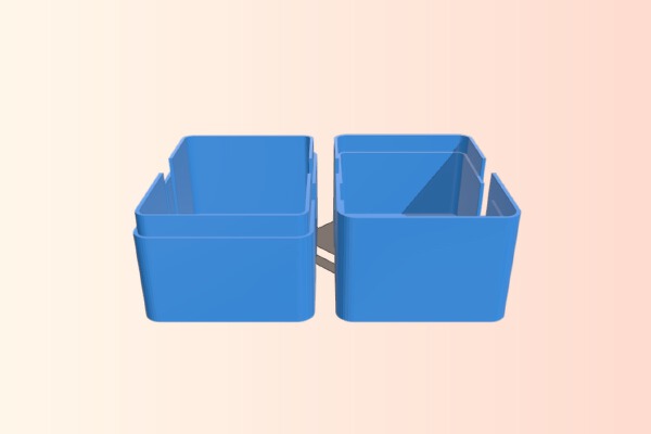 Lap joint box | 3d print model
