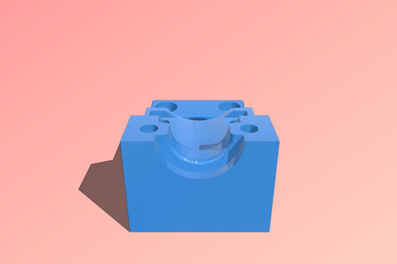E3D clone Zero offset mount with integrated 2n1 40mm fan cooler