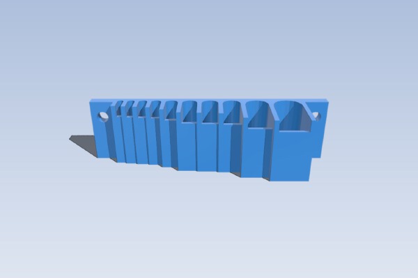 Hex Key Wall Holder | 3d print model