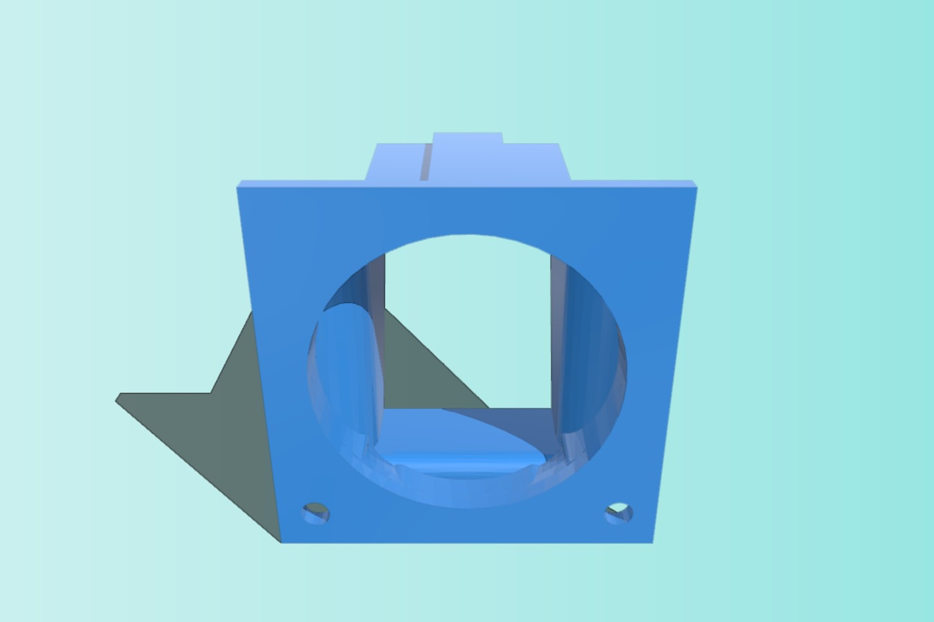 Adapter for jamesa's Makerfarm Fan mount