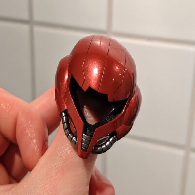 Samus Helmet Metroid Prime Version | 3d print model