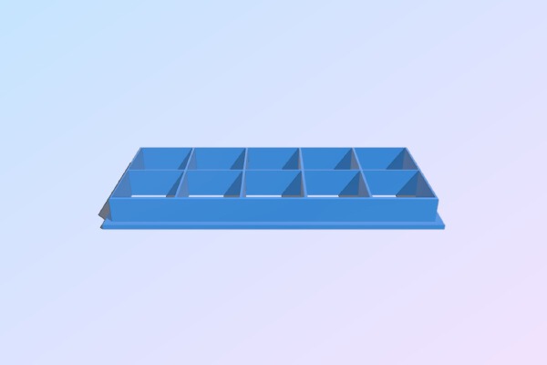 Multi Square Cookie Cutter | 3d print model