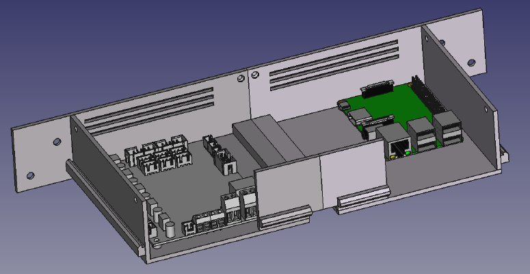 Ender 3 Gehäuse für MKS und Raspberry | 3d print model
