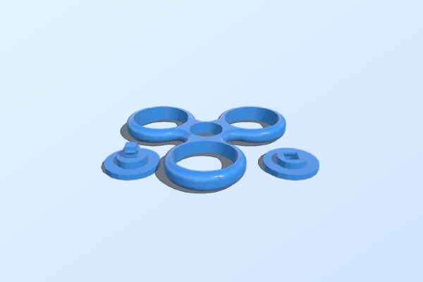 Finger Spinner | 3d print model