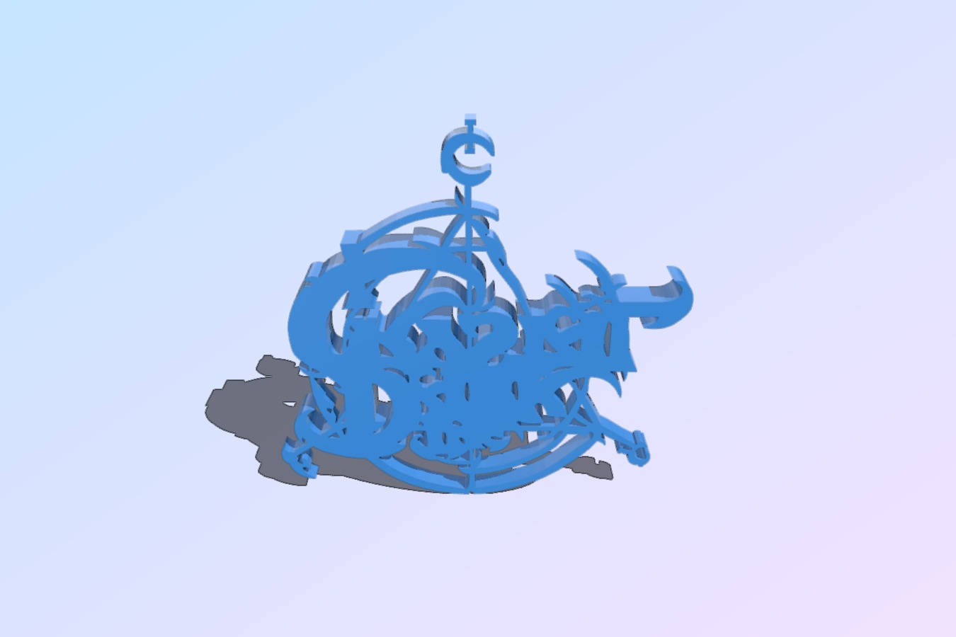 The Dark Crystal Logo Coaster